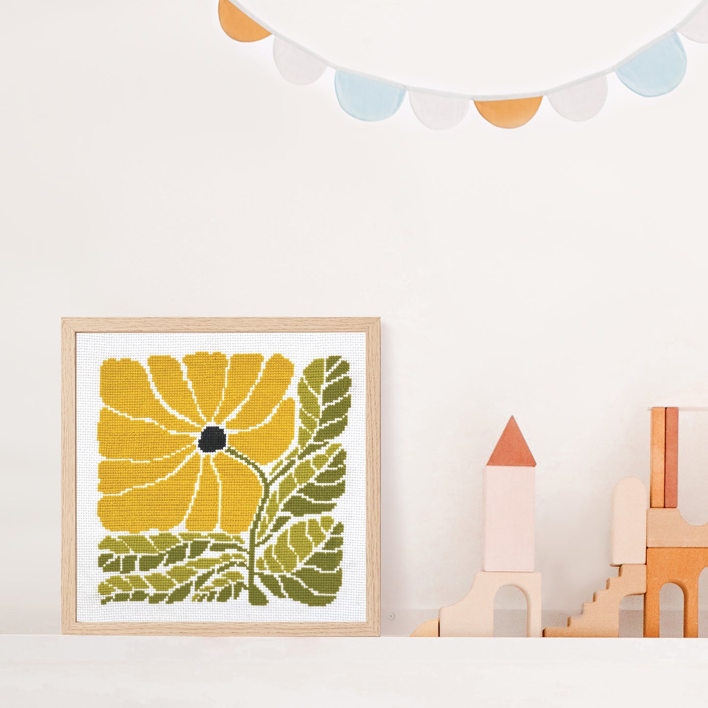 Sunny Blossom Learn to Cross Stitch Kit