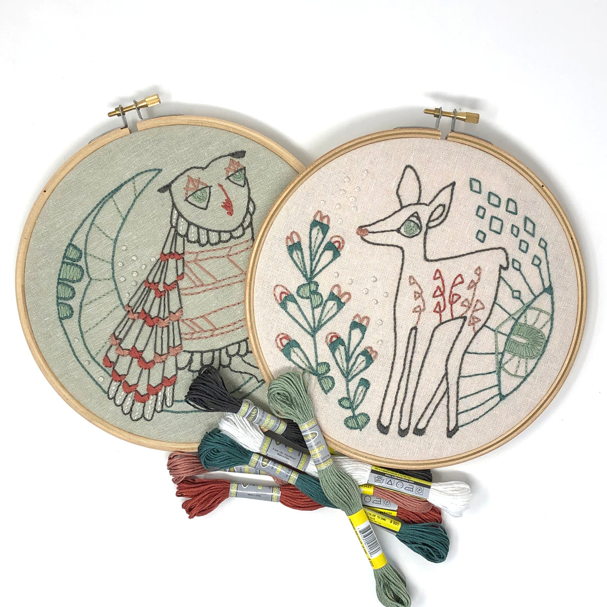 Noticing embroidery kit – budgiegoods