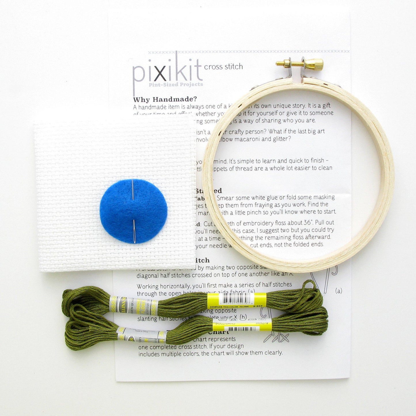 Cat cross stitch kit