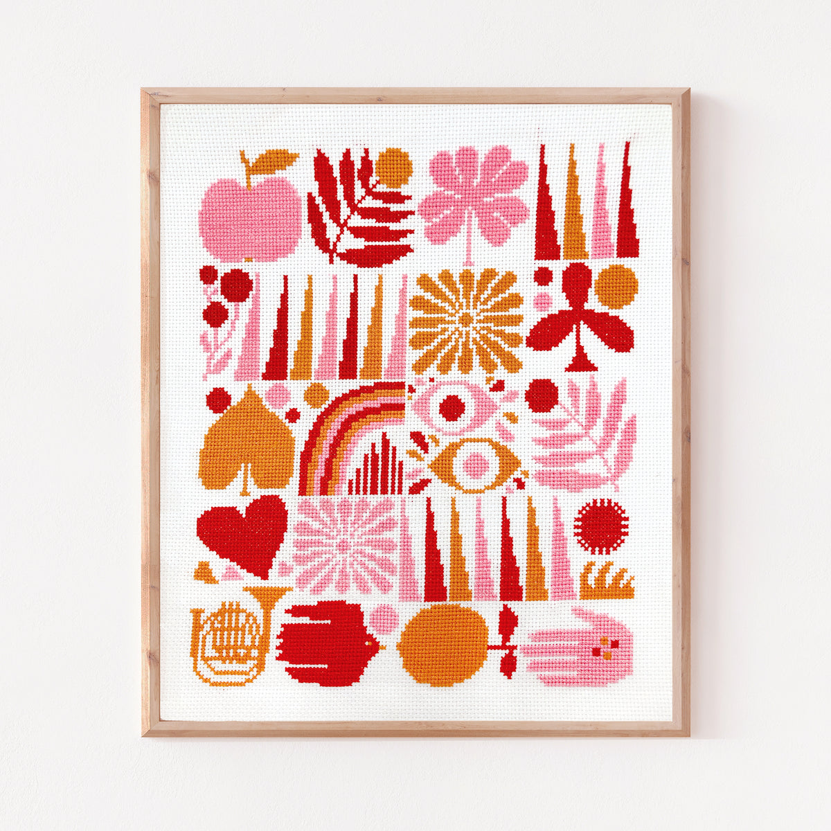 HARVEST GRID counted cross stitch kit