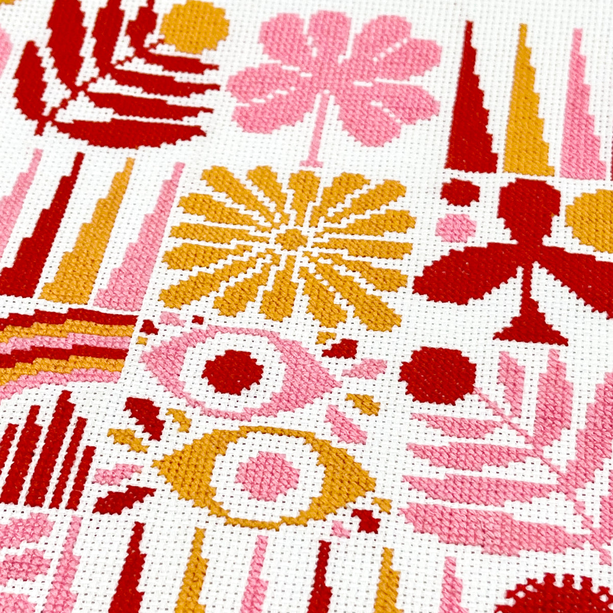 HARVEST GRID counted cross stitch kit
