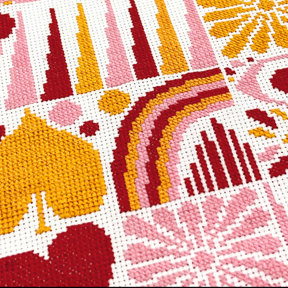 HARVEST GRID counted cross stitch kit