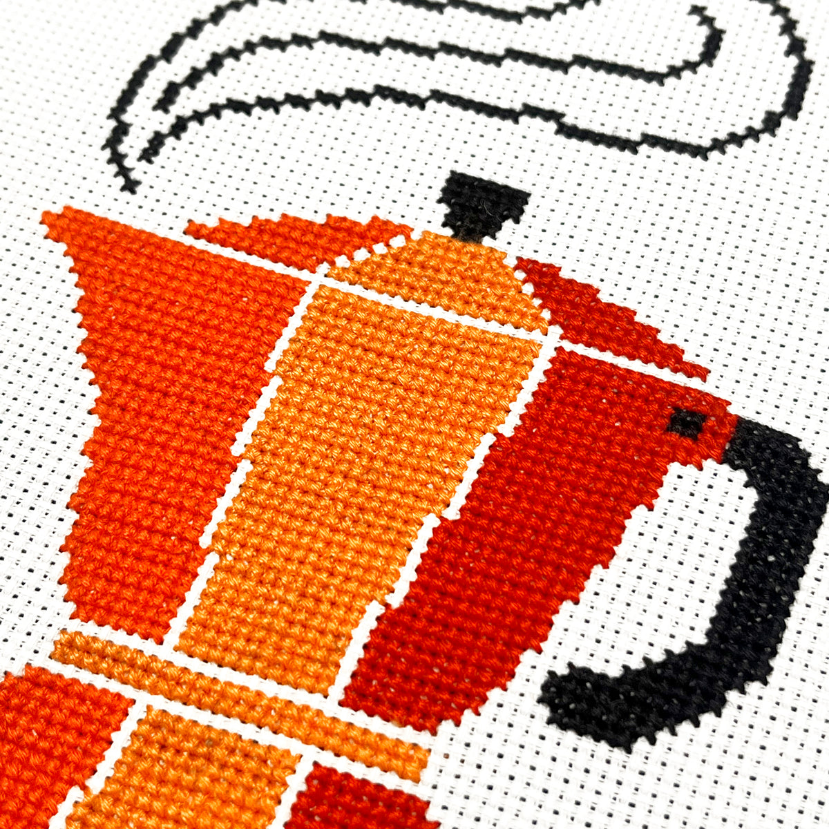 MOKA POT learn to cross stitch kit