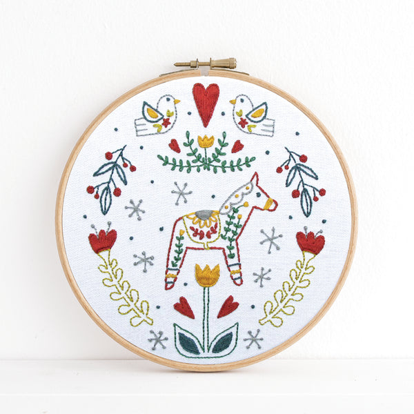 DALA embroidery kit – budgiegoods
