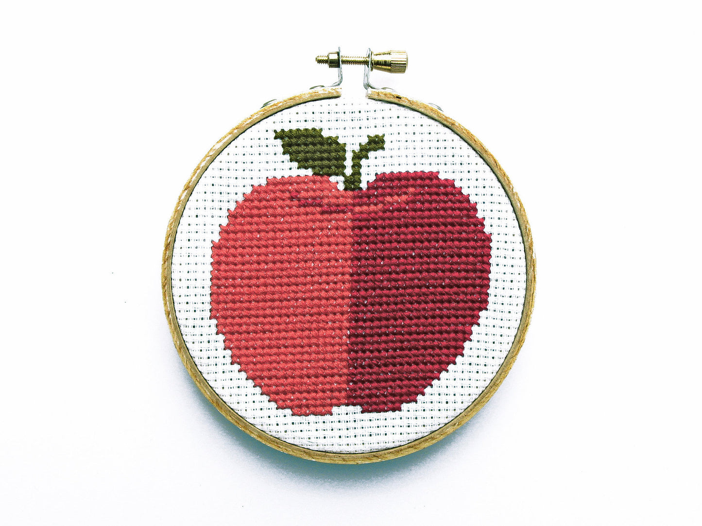 Apple cross stitch kit