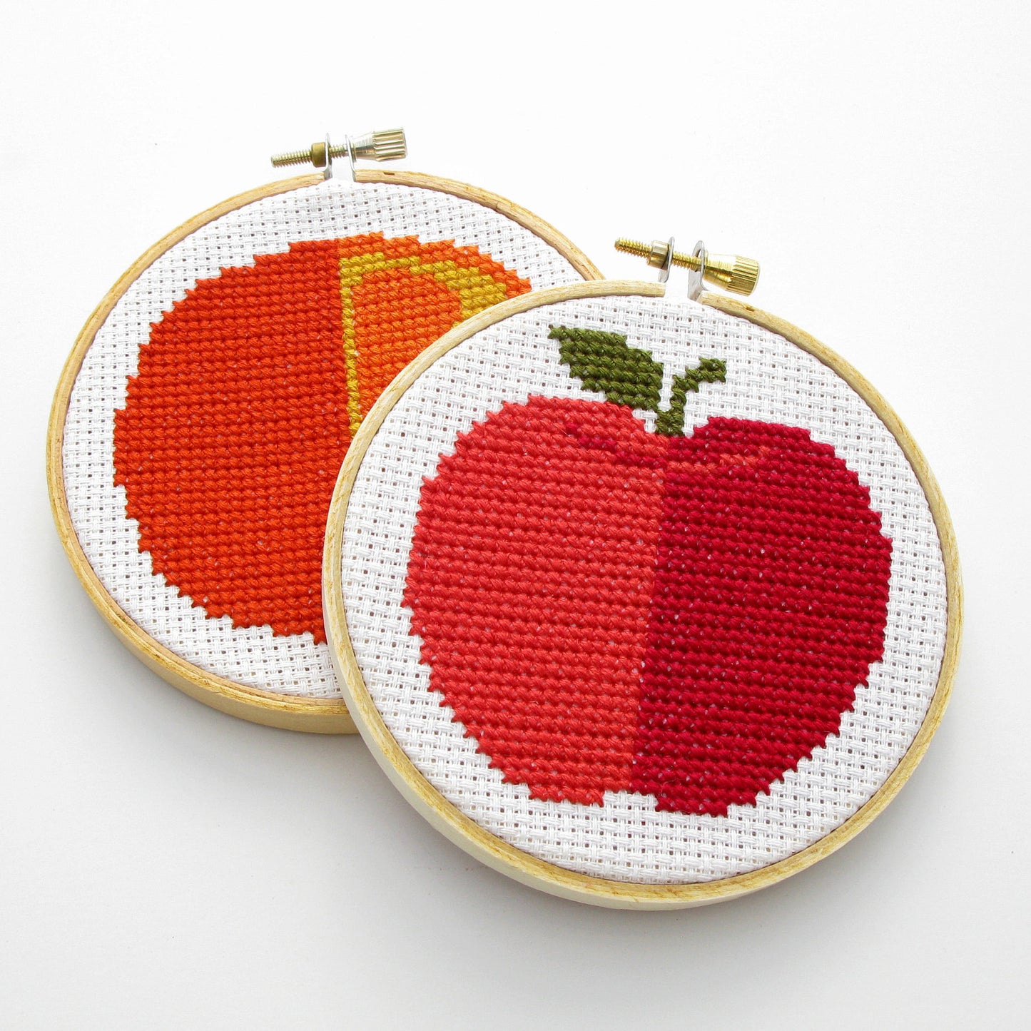 Apple cross stitch kit